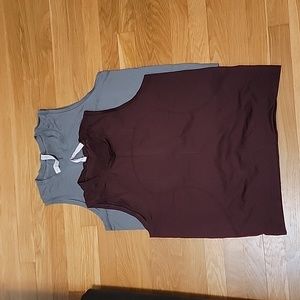 Lululemon swiftly muscle tank, lot of 2
